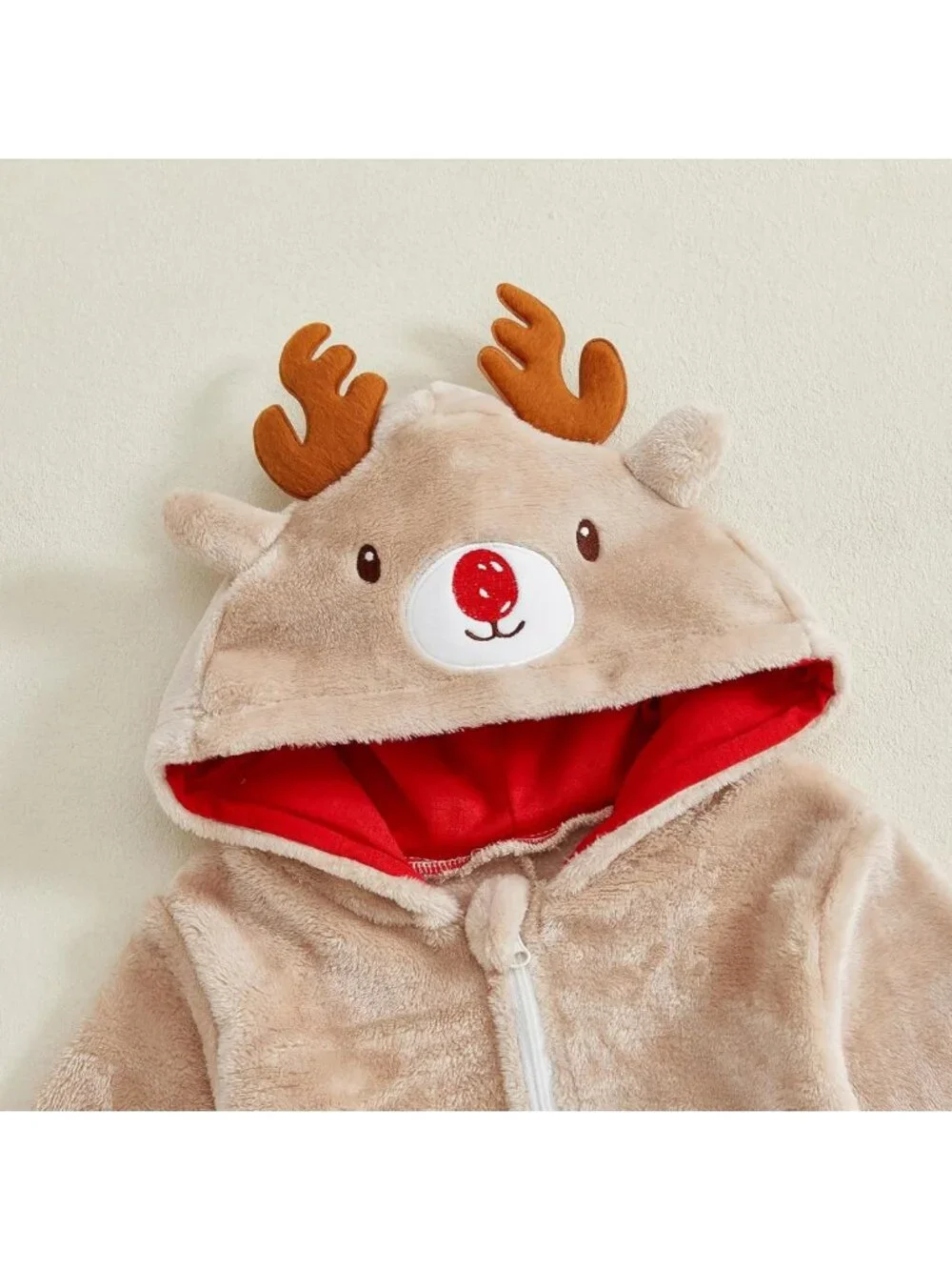 Cozy Baby Fall Winter Romper Hoodie for Boys & Girls - Adorable Infant Outfit